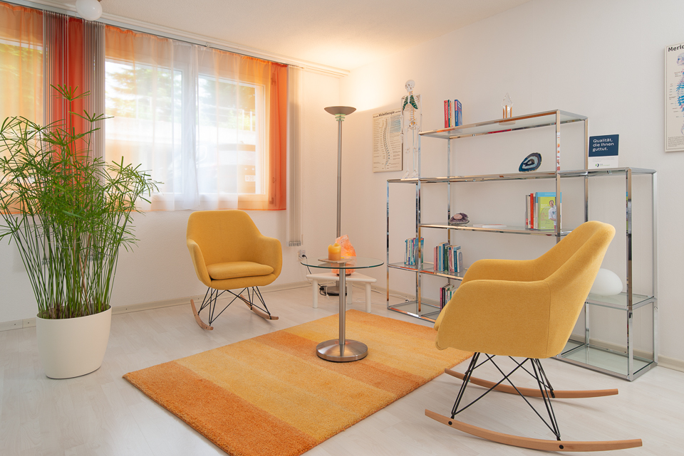 Praxis mit entspannter Atmosphäre